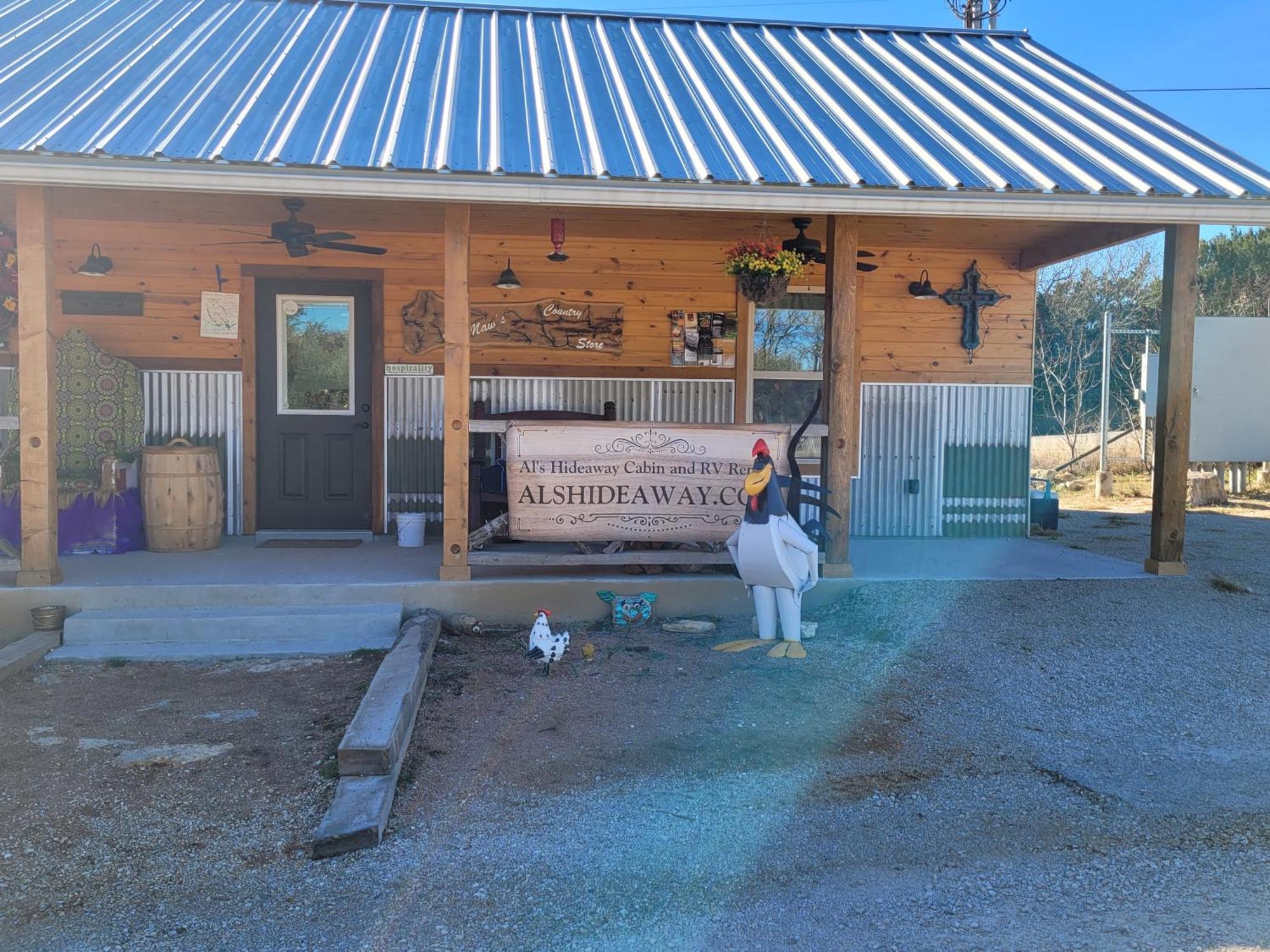 Al'S Hideaway Cabin And Rv Space, Llc Pipe Creek Екстериор снимка